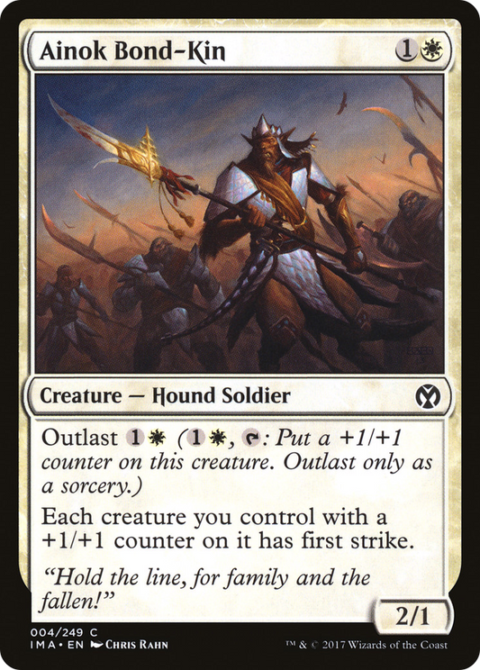 Ainok Bond-Kin (IMA-004) - Iconic Masters Foil