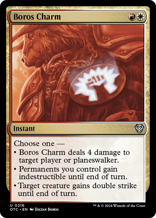 Boros Charm (OTC-216) - Outlaws of Thunder Junction Commander