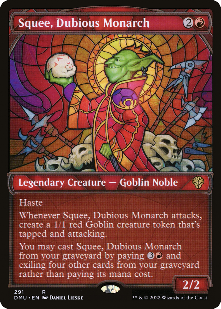 Squee, Dubious Monarch (DMU-291) - Dominaria United: (Showcase)