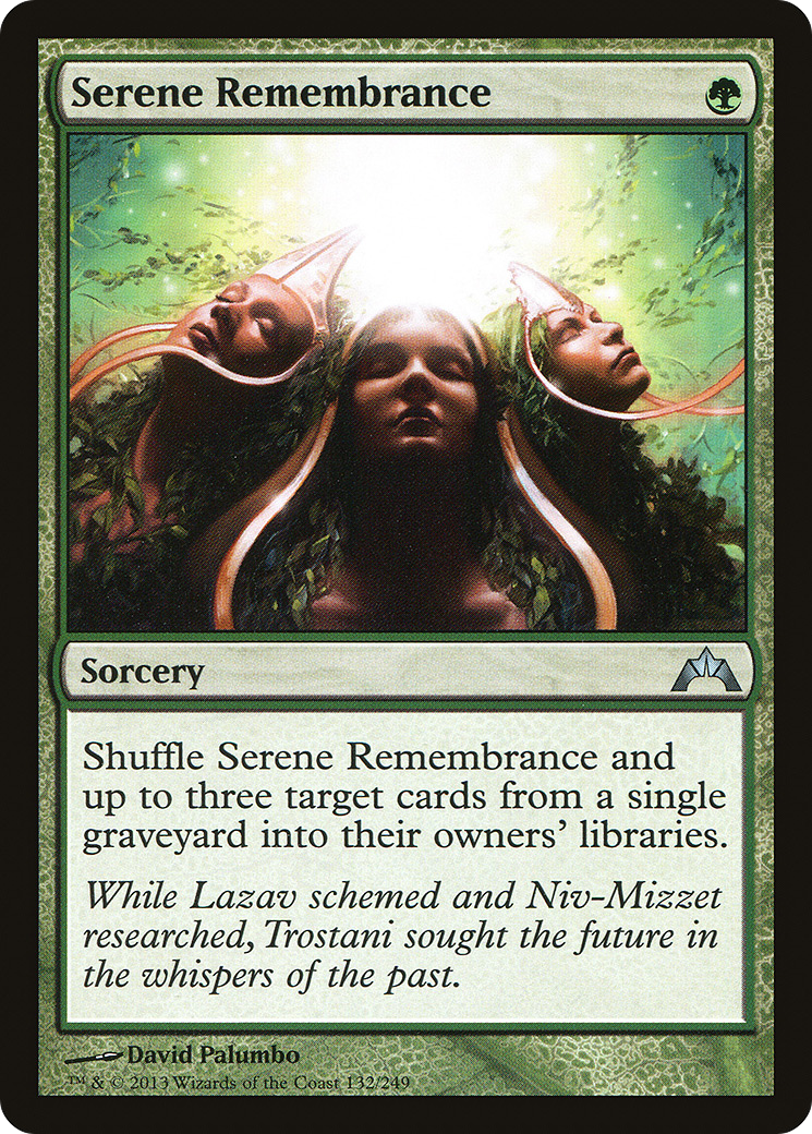 Serene Remembrance (GTC-132) - Gatecrash