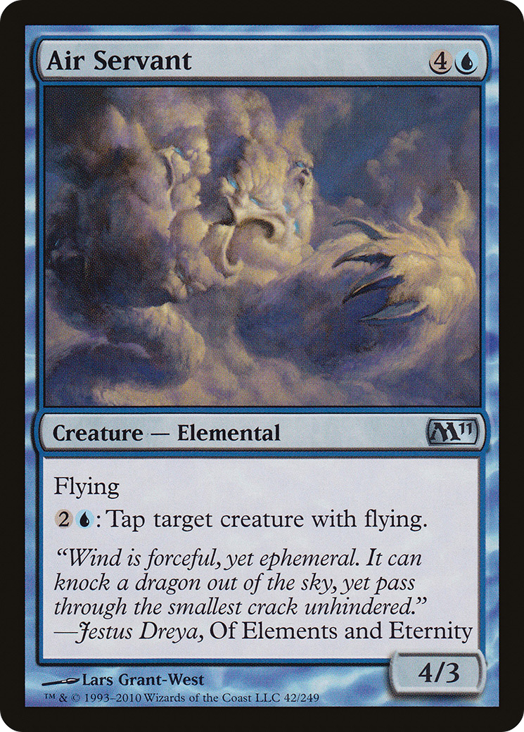 Air Servant (M11-042) - Magic 2011 Foil