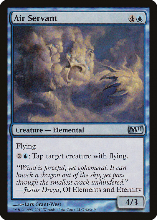 Air Servant (M11-042) - Magic 2011 Foil