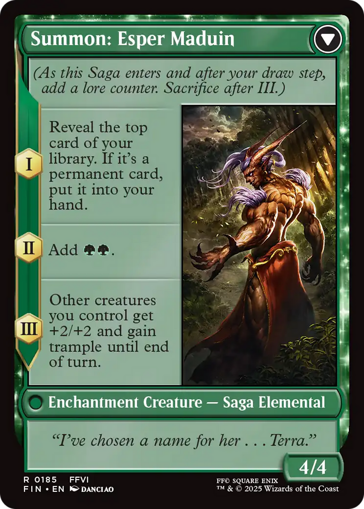 Esper Origins (FIN-185) - FINAL FANTASY Foil
