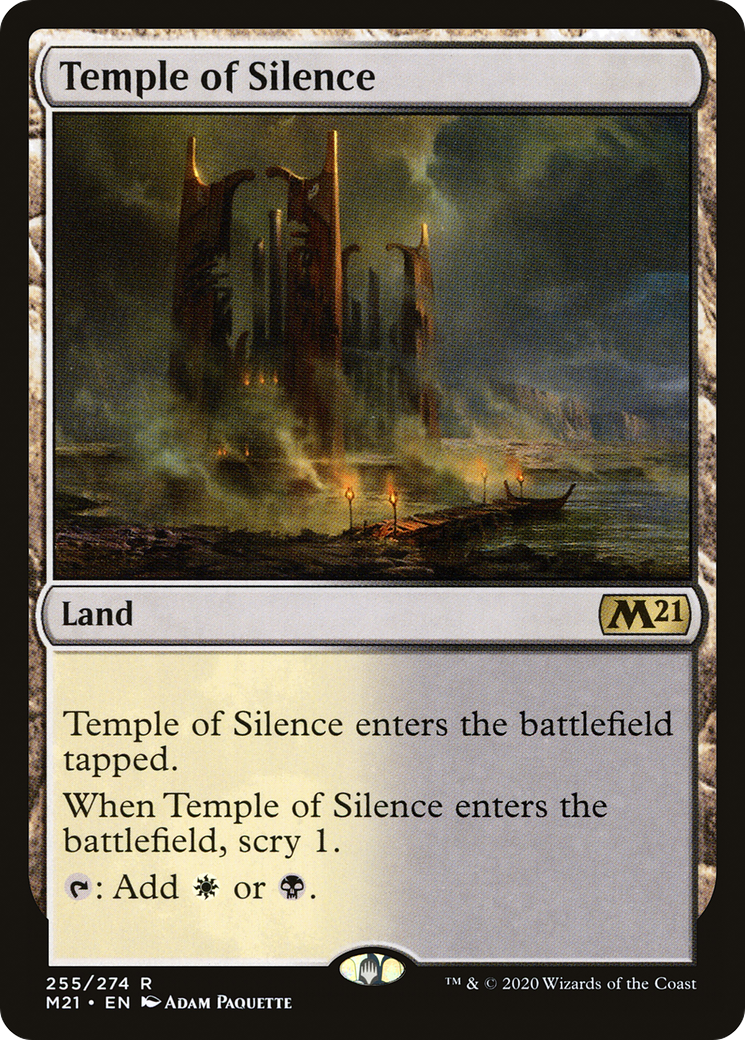 Temple of Silence (M21-255) - Core Set 2021