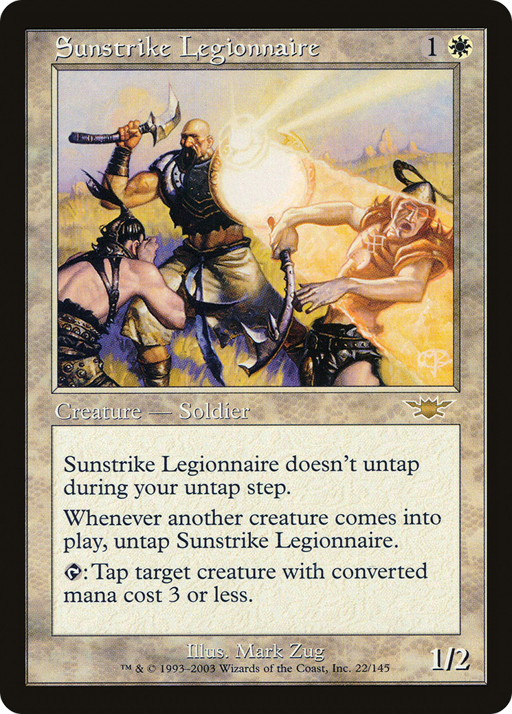 Sunstrike Legionnaire (LGN-022) - Legions Foil