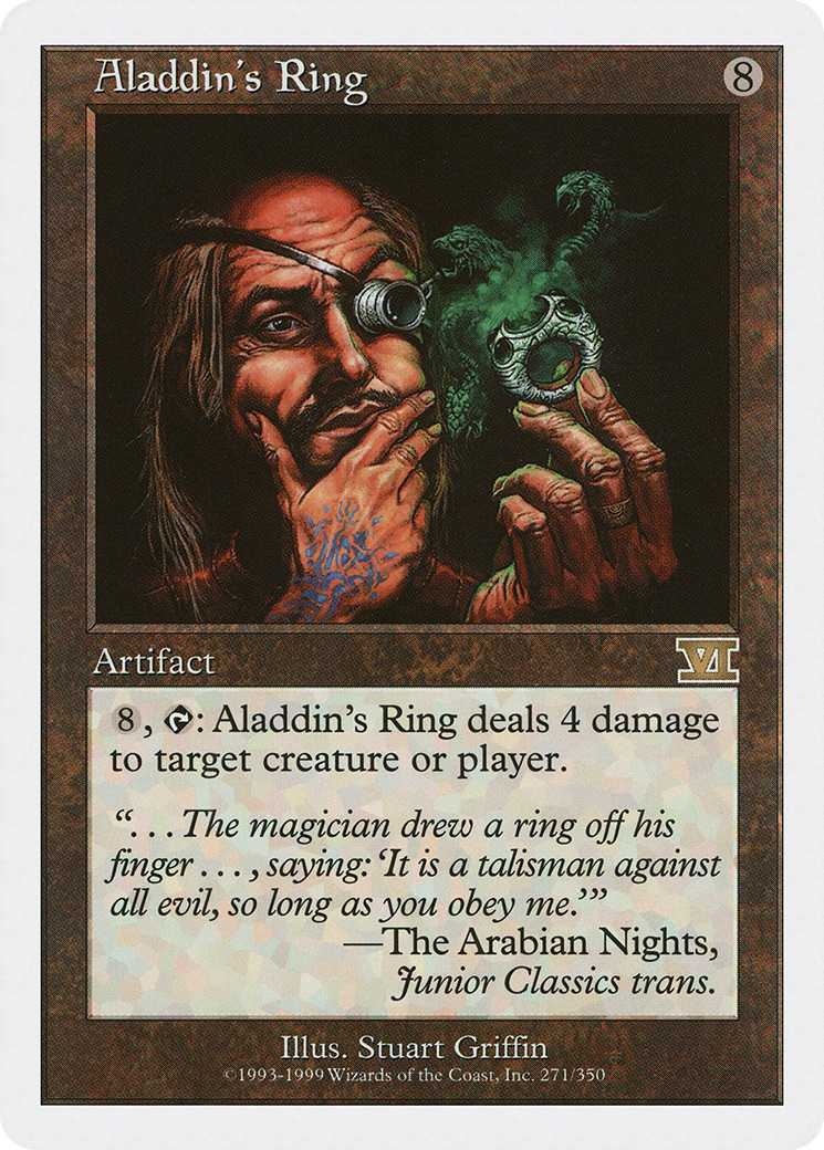 Aladdin's Ring (6ED-271) - Classic Sixth Edition