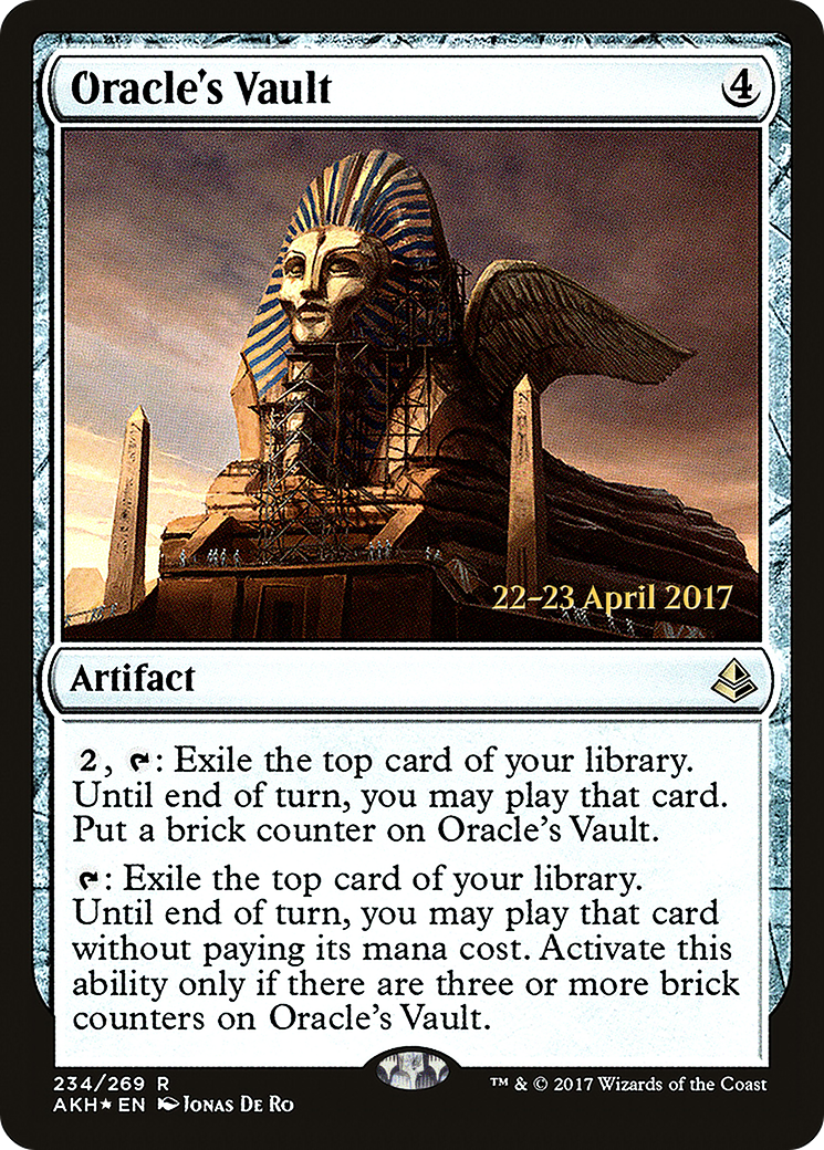 Oracle's Vault (PRE-234S) - Amonkhet Promos (Prerelease) Foil