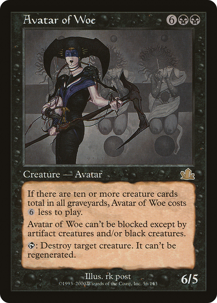 Avatar of Woe (PCY-056) - Prophecy Foil