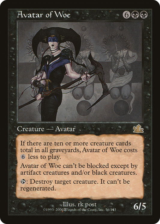 Avatar of Woe (PCY-056) - Prophecy Foil