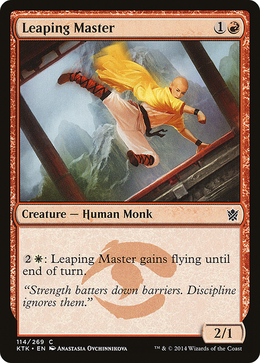 Leaping Master (KTK-114) - Khans of Tarkir