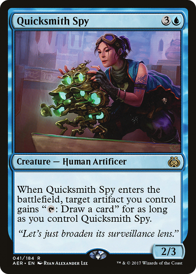 Quicksmith Spy (AER-041) - Aether Revolt Foil