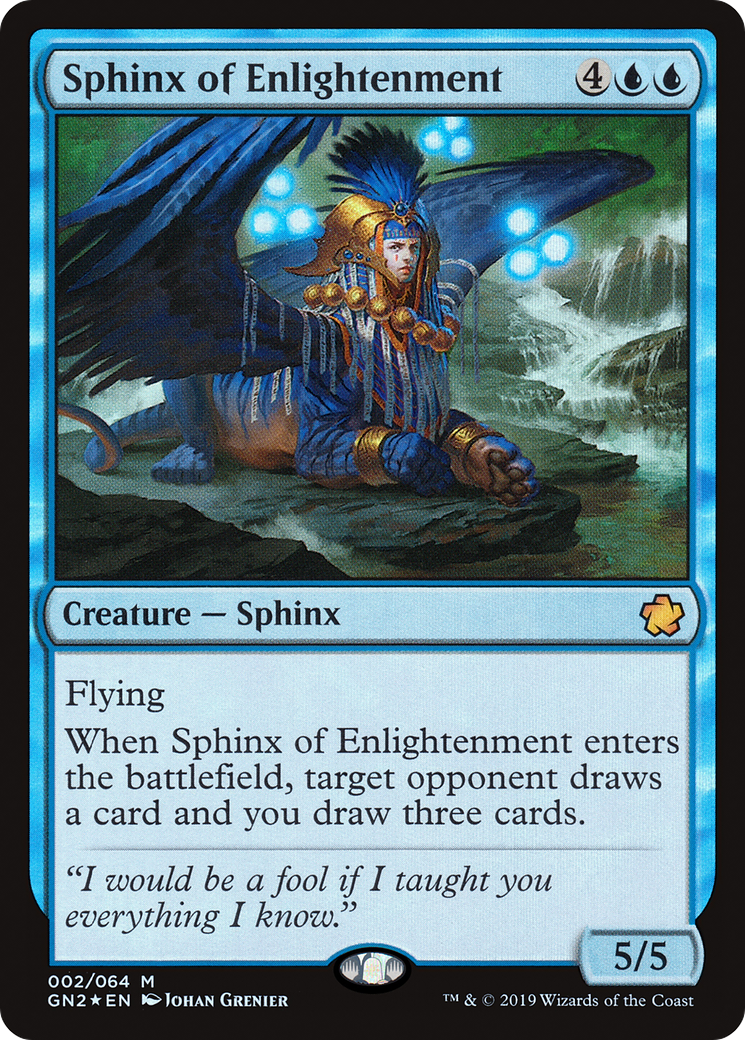 Sphinx of Enlightenment (GN2-002) - Game Night 2019 Foil