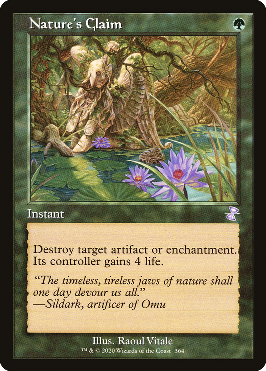 Nature's Claim (TSR-364) - Time Spiral Remastered Foil