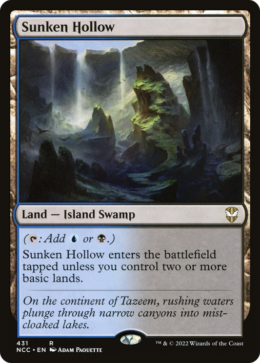 Sunken Hollow (NCC-431) - New Capenna Commander