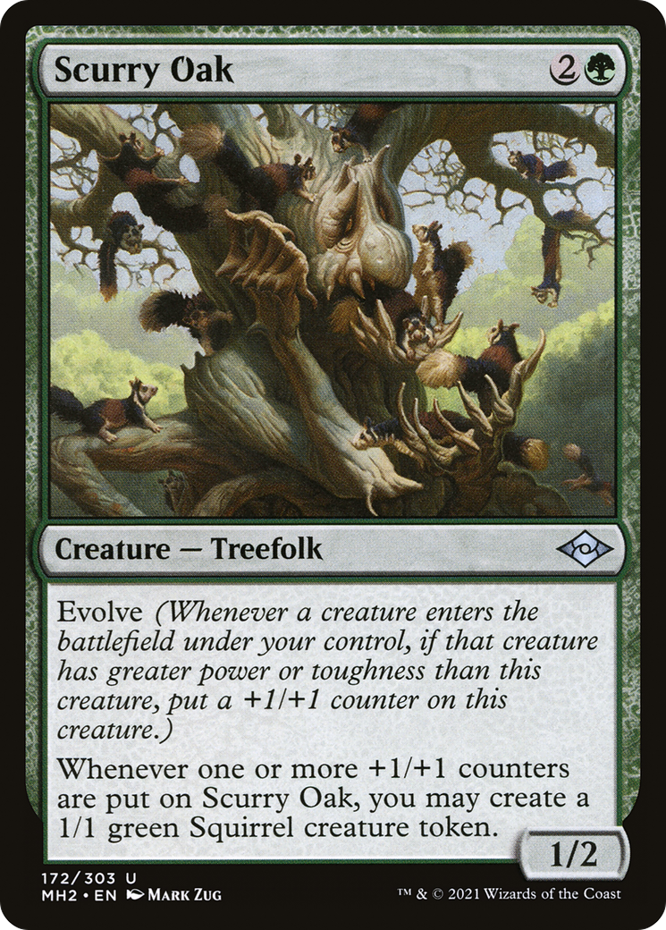 Scurry Oak (MH2-172) - Modern Horizons 2 Foil