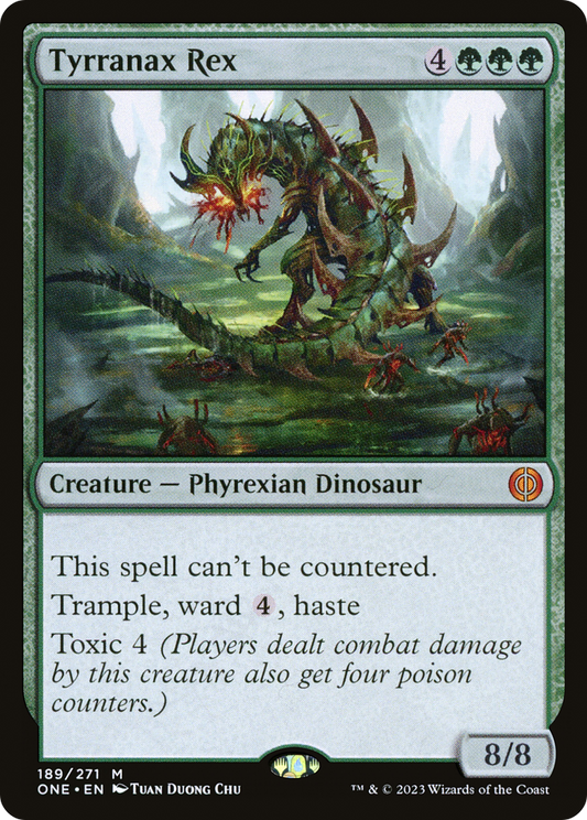 Tyrranax Rex (ONE-189) - Phyrexia: All Will Be One Foil