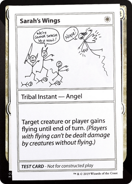 Sarah's Wings (CMB2-011) - Mystery Booster Playtest Cards 2021