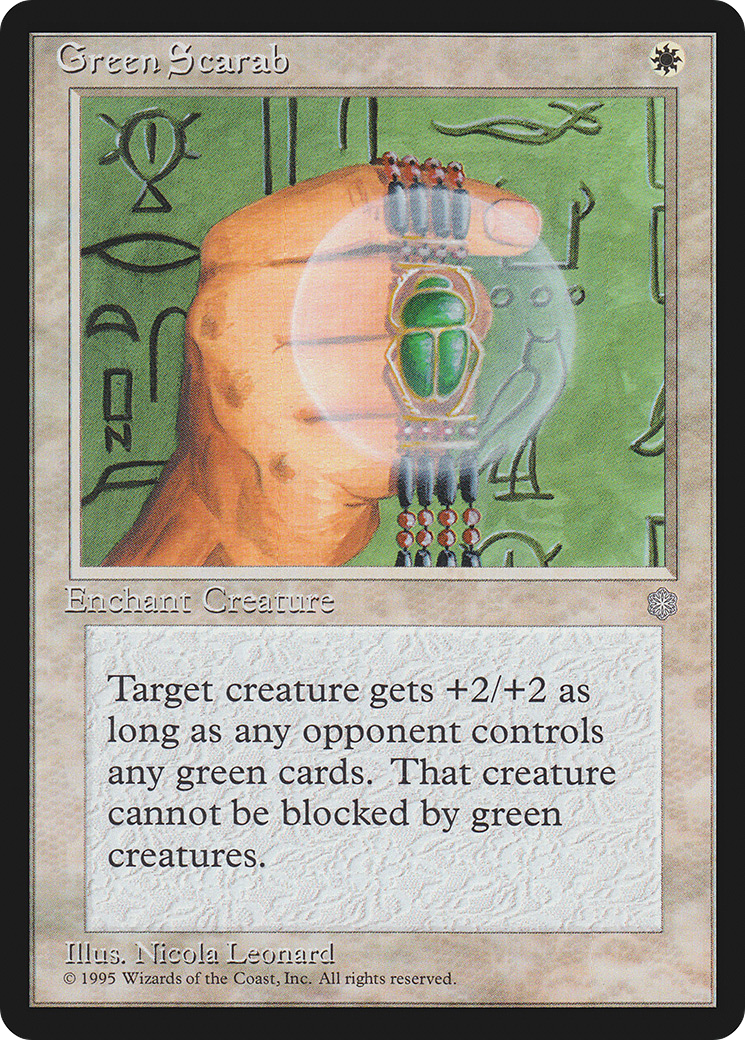 Green Scarab (ICE-028) - Ice Age