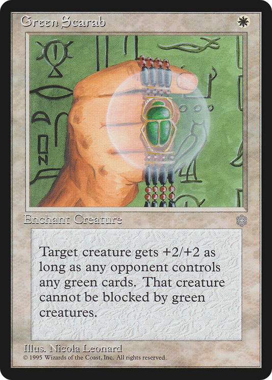 Green Scarab (ICE-028) - Ice Age