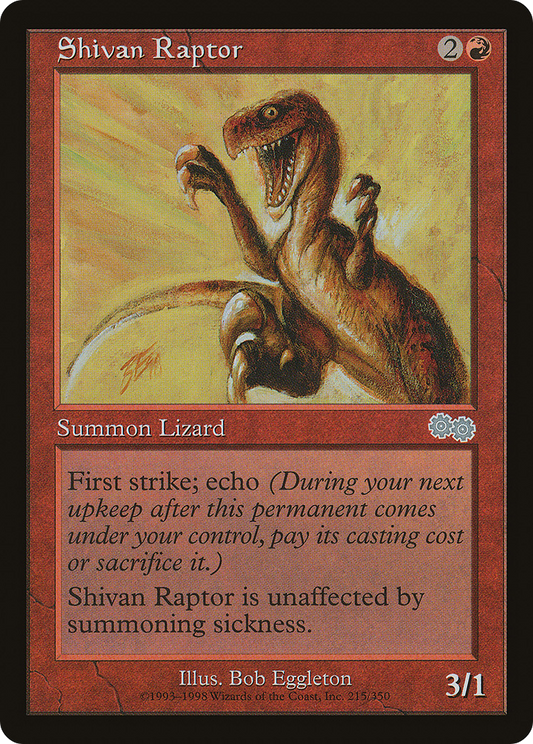 Shivan Raptor (USG-215) - Urza's Saga