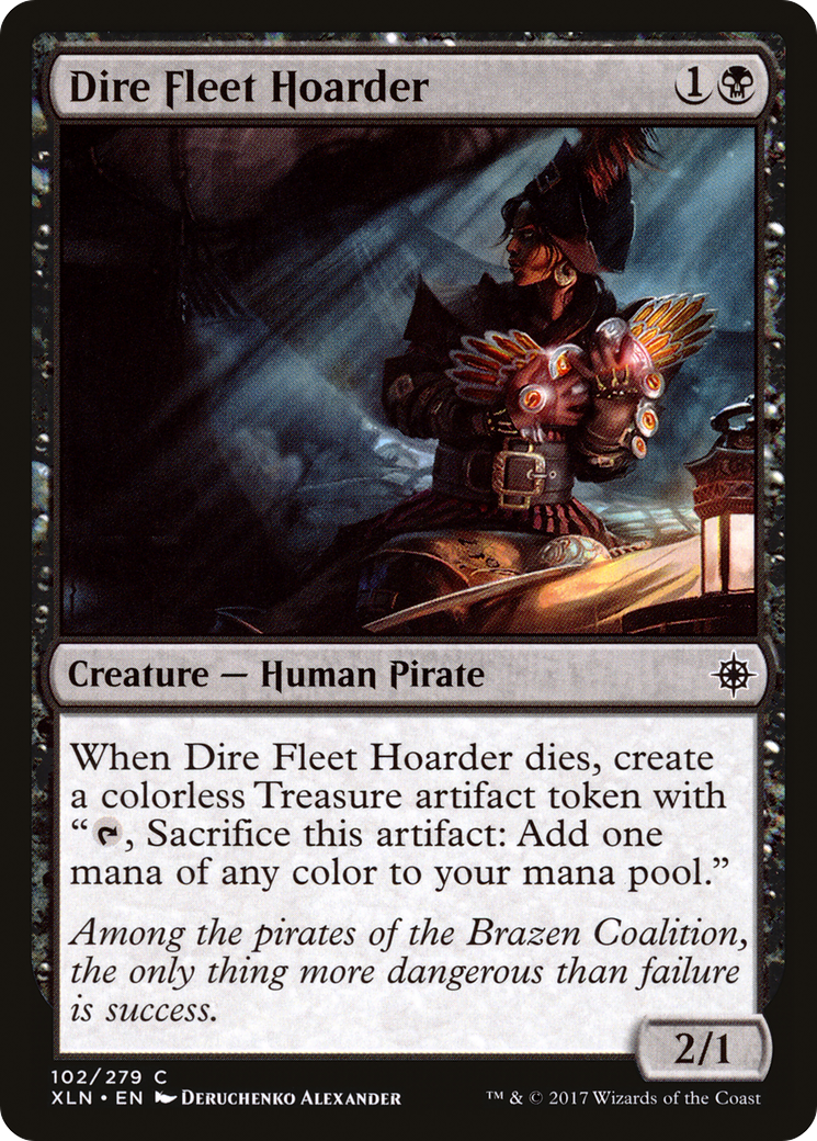 Dire Fleet Hoarder  (XLN-102) - Ixalan