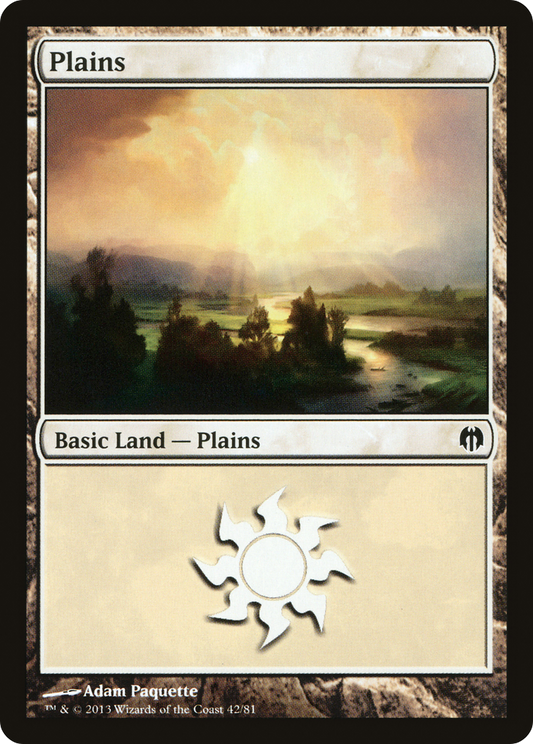 Plains (DDL-042) - Duel Decks: Heroes vs. Monsters