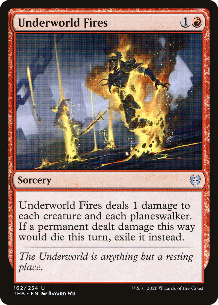 Underworld Fires (THB-162) - Theros Beyond Death Foil