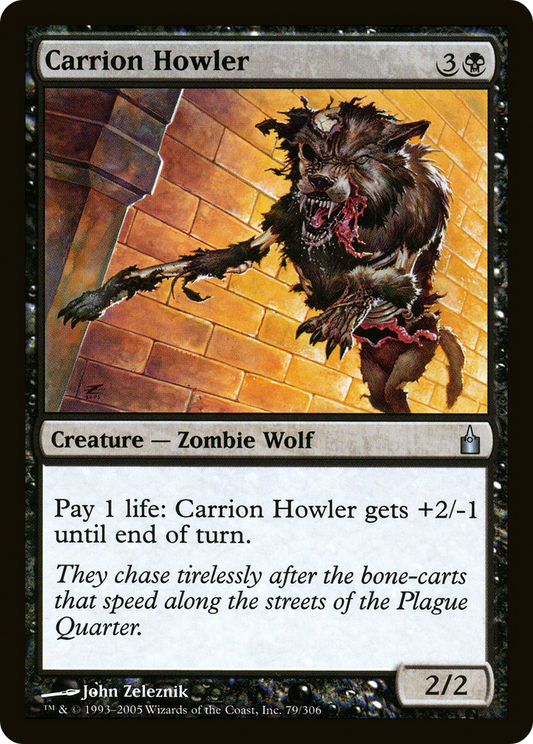 Carrion Howler (RAV-079) - Ravnica: City of Guilds