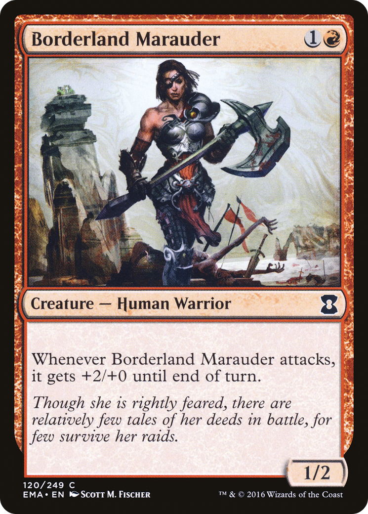 Borderland Marauder (EMA-120) - Eternal Masters Foil