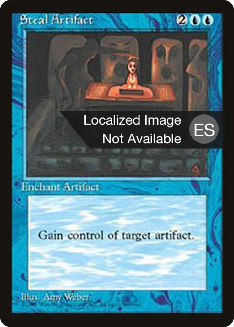 Steal Artifact (4BB-105) - Fourth Edition Foreign Black Border