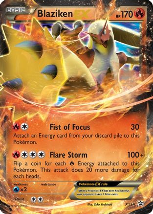 Blaziken-EX XY54/211 - XY Black Star Promos Holofoil