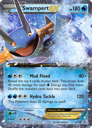 Swampert EX XY55 - XY Promos Holofoil - Promo
