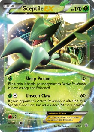 Sceptile-EX 7/98 - Ancient Origins Holofoil