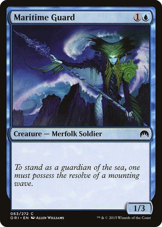 Maritime Guard (ORI-063) - Magic Origins Foil