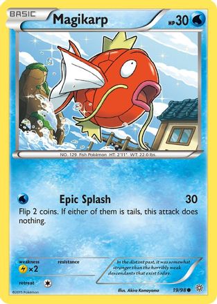 Magikarp 019/98 - XY  Ancient Origins Normal - Common