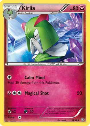 Kirlia 053/98 - XY  Ancient Origins Normal - Uncommon