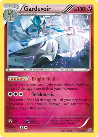 Gardevoir 054/98 - XY  Ancient Origins Reverse Holofoil - Holo Rare
