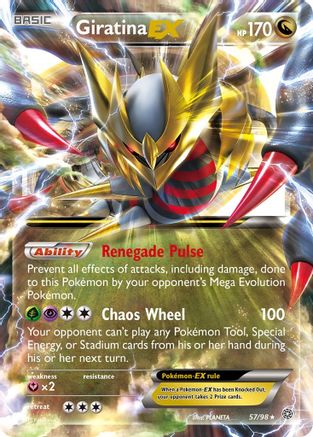 Giratina-EX 57/98 - Ancient Origins Holofoil