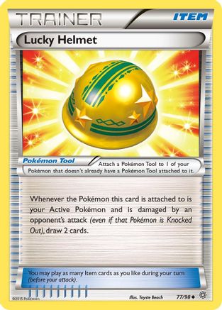 Lucky Helmet (77/98) - XY  Ancient Origins  - Uncommon