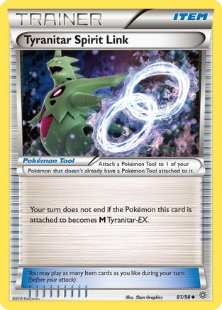 Tyranitar Spirit Link 81/98 - Ancient Origins