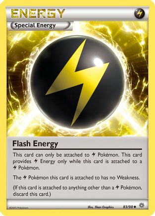 Flash Energy 083/98 - XY  Ancient Origins Reverse Holofoil - Uncommon