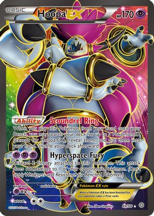 Hoopa EX (89 Full Art) 089/98 - XY  Ancient Origins Holofoil - Ultra Rare