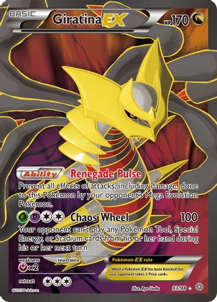 Giratina EX (93 Full Art) 093 - XY  Ancient Origins Holofoil - Ultra Rare