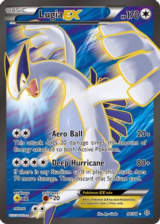 Lugia EX (94 Full Art) 094 - XY  Ancient Origins Holofoil - Ultra Rare