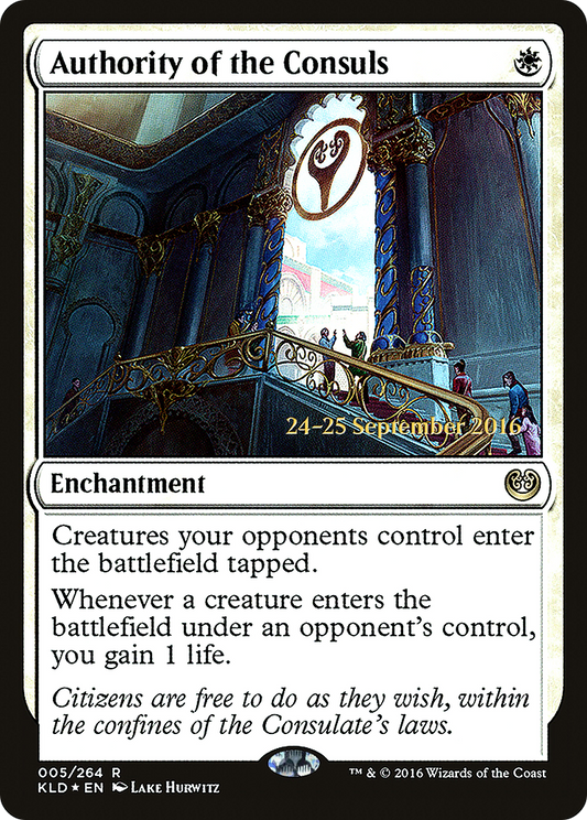 Authority of the Consuls (PKLD-05S) - Kaladesh Promos Foil