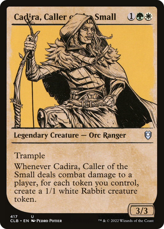 Cadira, Caller of the Small (CLB-417) - Commander Legends: Battle for Baldur's Gate: (Showcase)