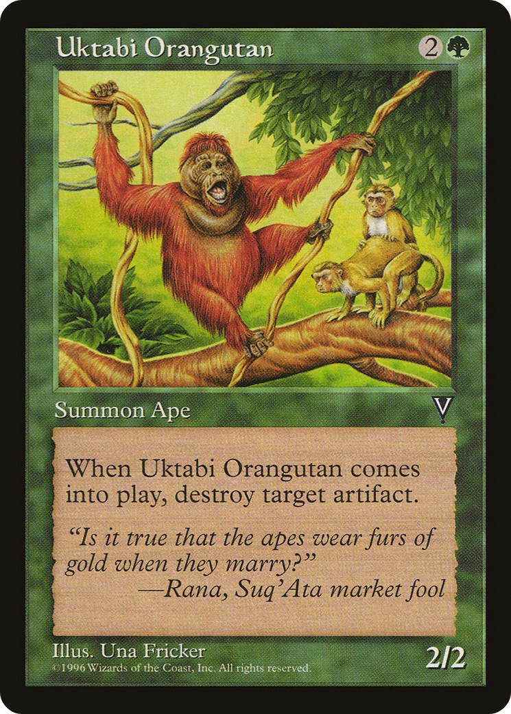 Uktabi Orangutan (VIS-123) - Visions