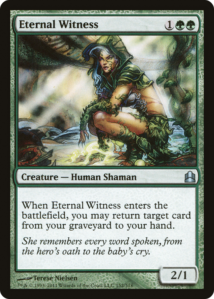 Eternal Witness (CMD-152) - Commander 2011