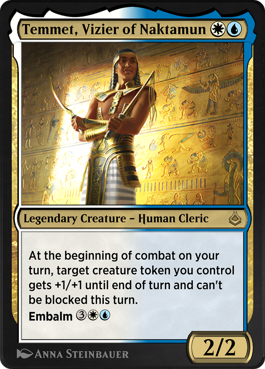 Temmet, Vizier of Naktamun (AKR-266) - Amonkhet Remastered