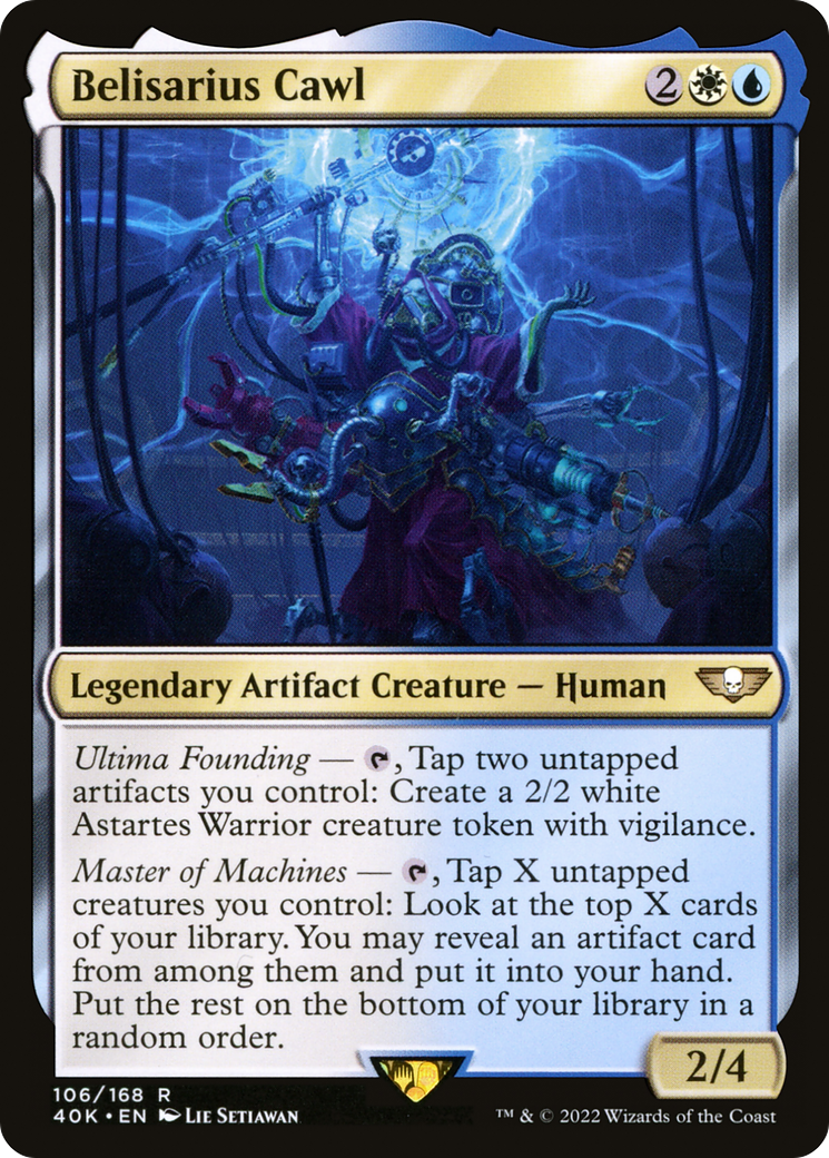 Belisarius Cawl (40K-106) - Warhammer 40,000 Commander